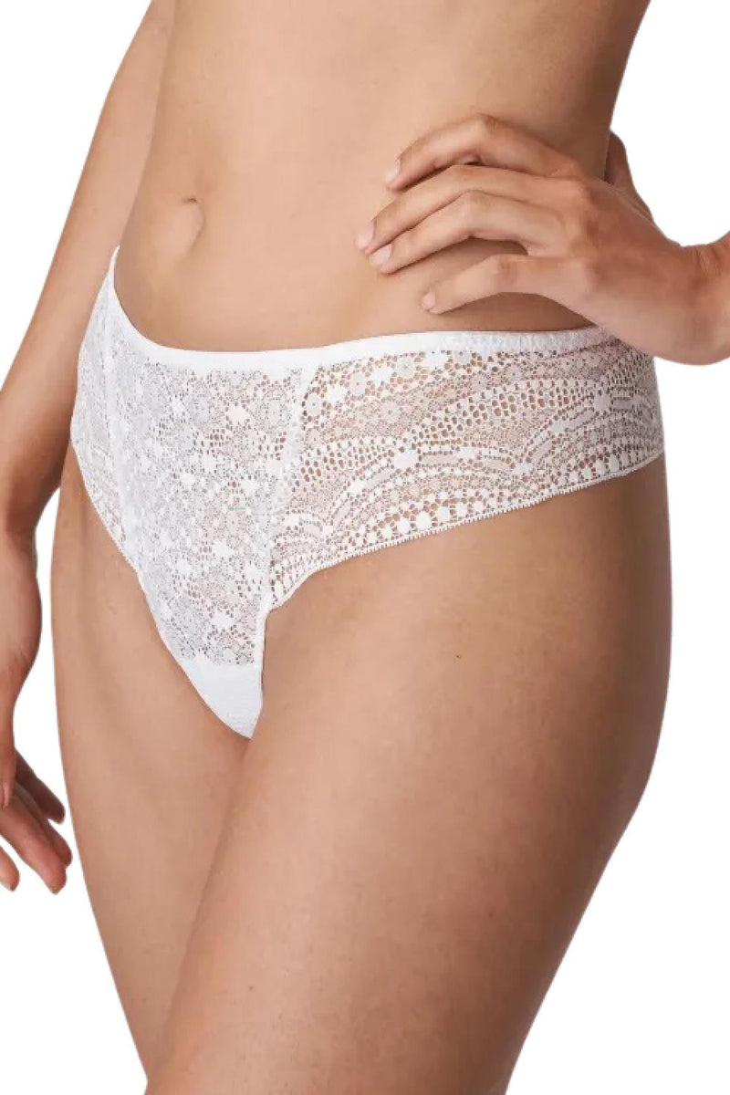 PrimaDonna Twist Epirus Thong, White (0641970)