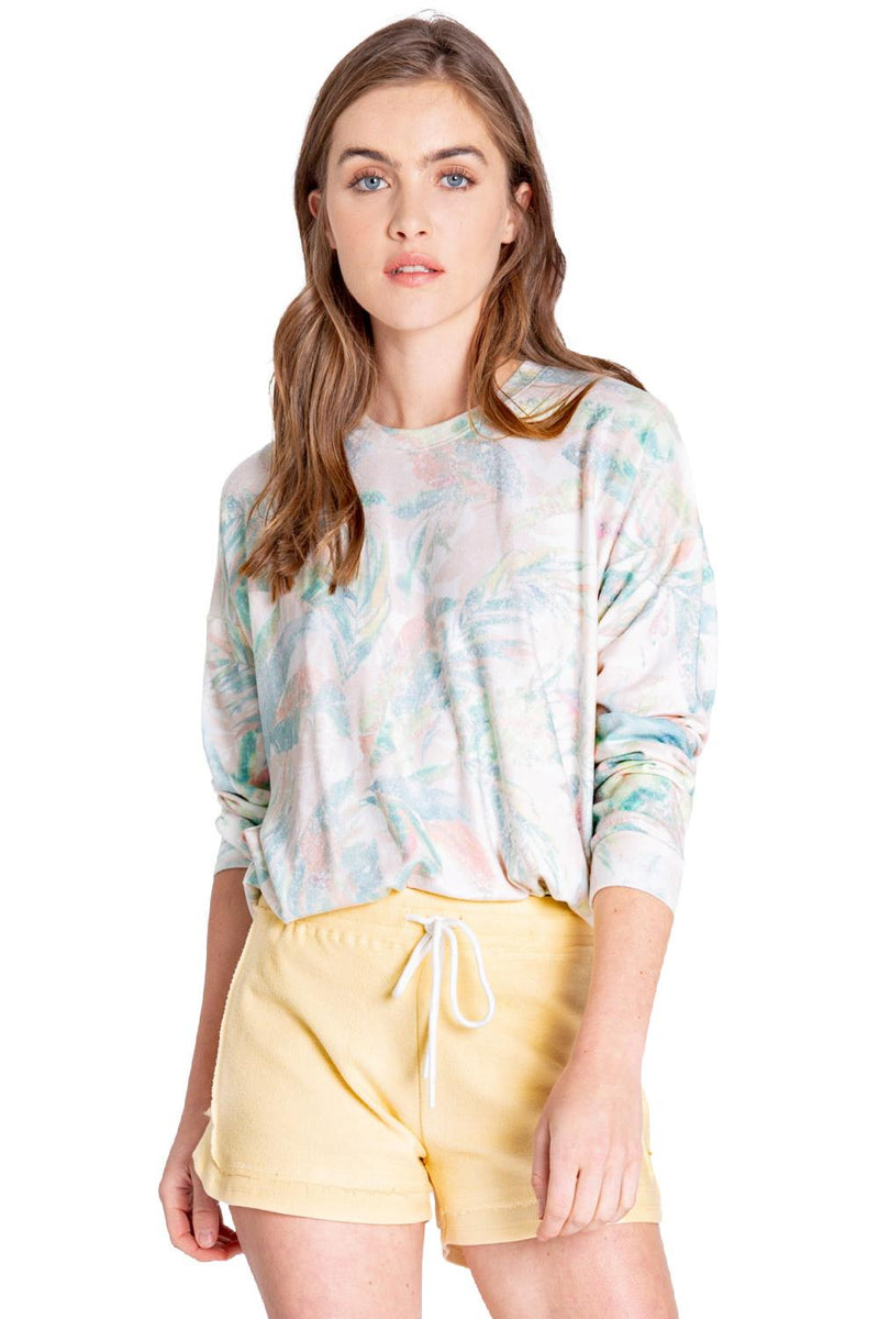 PJ Salvage Palm Desert Long Sleeve Top RDPDLS