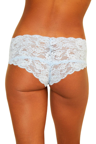 Cosabella Never Say Never Hottie Low Rise Boyshort, Sorrento Blue (NEVER07ZL)