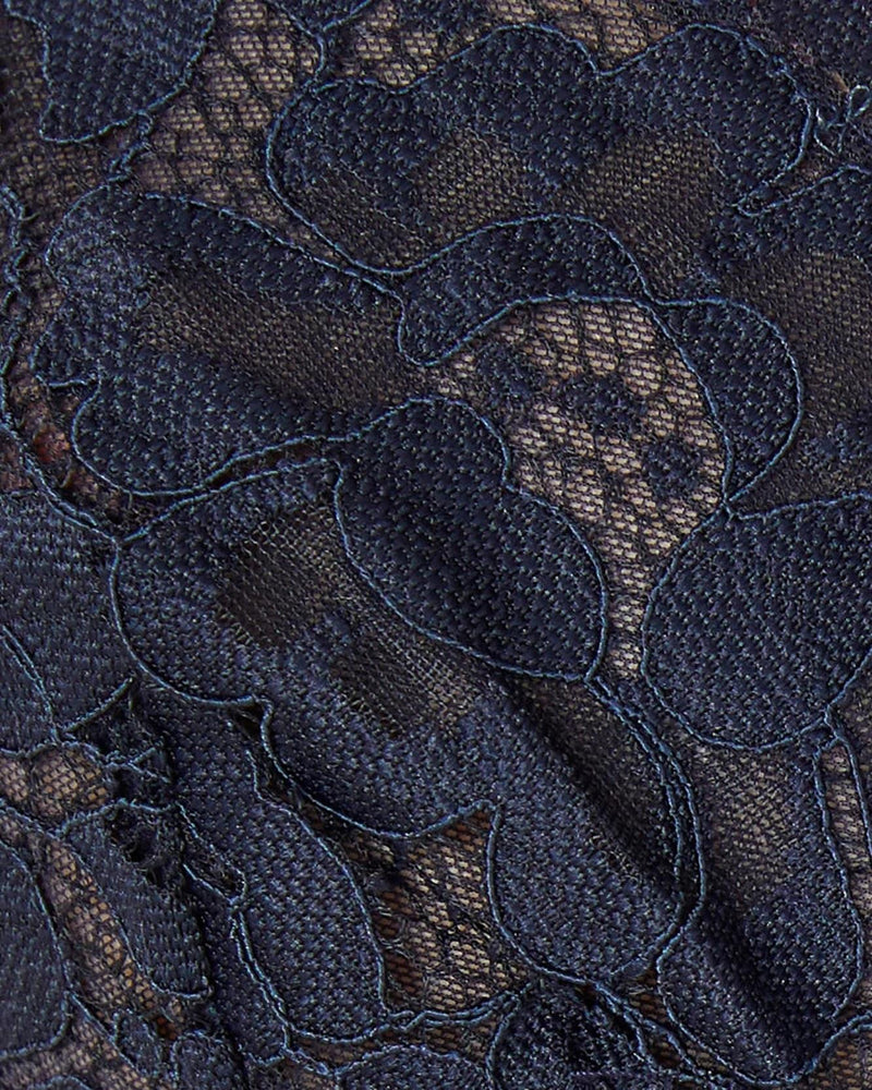 Cosabella Magnolia Garter Belt, Nocturnal Blue (MAGNO4231)