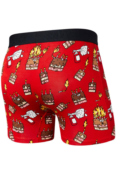 SAXX Vibe Boxer Brief SXBM35-FUR (Fired Up-red)