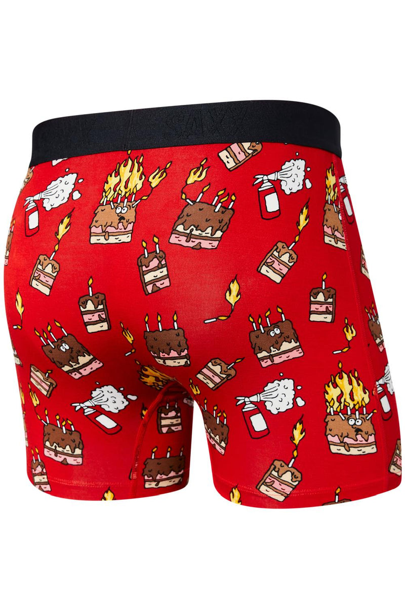 SAXX Vibe Boxer Brief SXBM35-FUR (Fired Up-red)