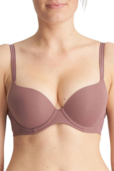 Marie Jo Louie Push-Up Bra, Satin Taupe (0122097)