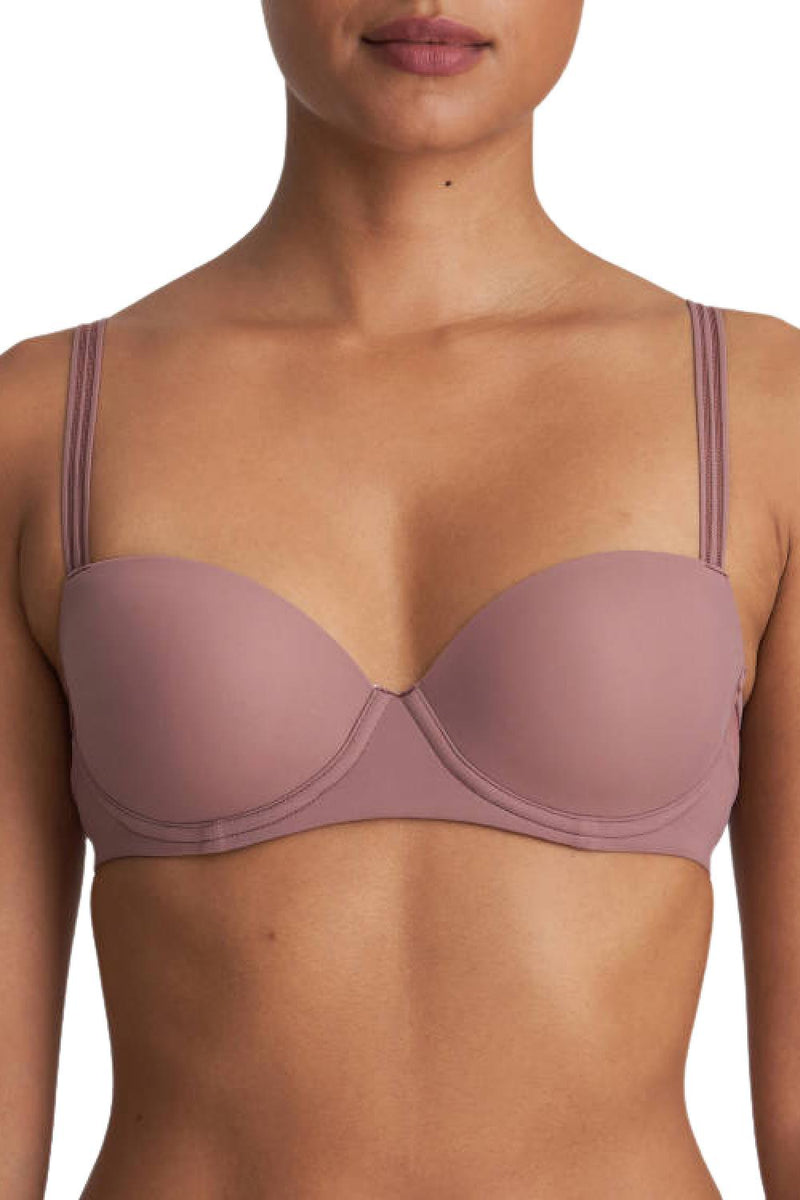 Marie Jo Louie Padded Balcony Bra, Satin Taupe (0122099)