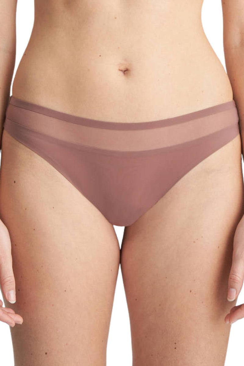 Marie Jo Louie Thong, Satin Taupe (0622090)