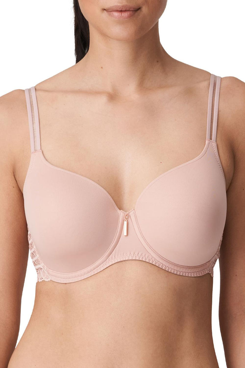 Prima Donna Twist East End Padded Heart Shaped Bra, Powder Rose (0241930)