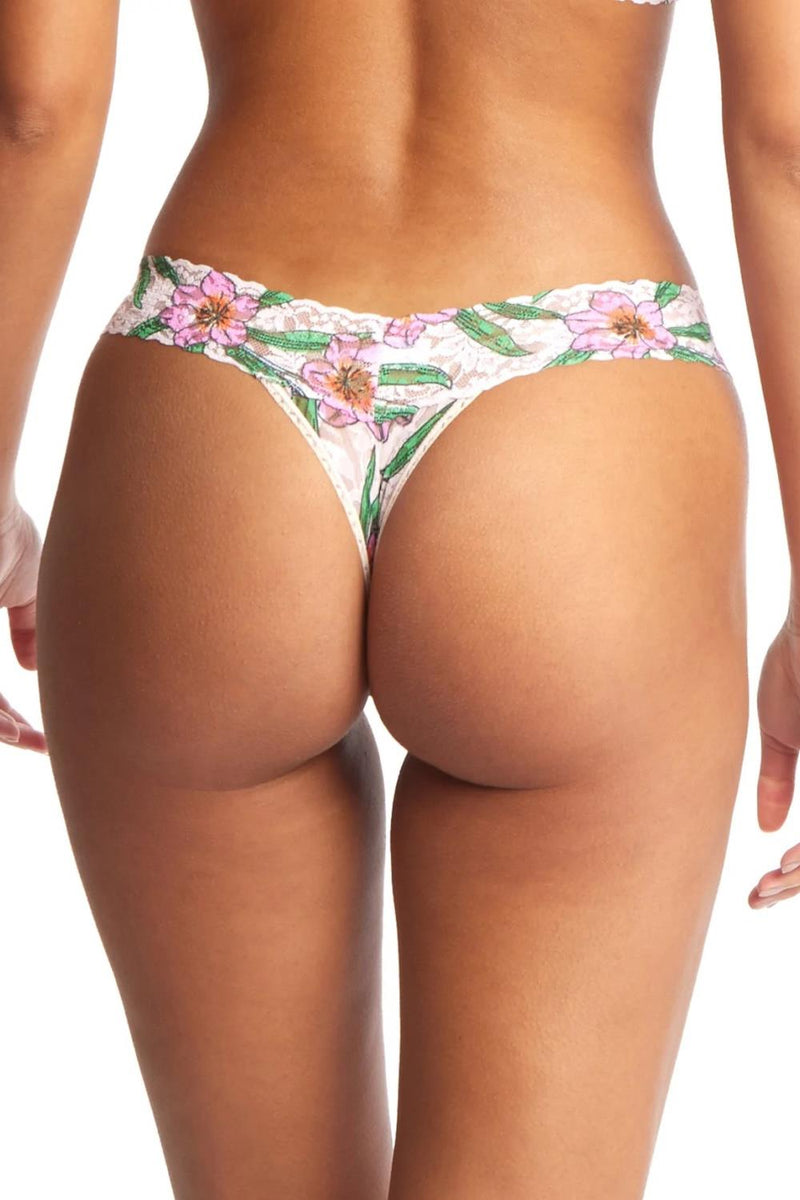 Hanky Panky Holiday Printed Low Rise Rolled Thong PR4911P Memoir