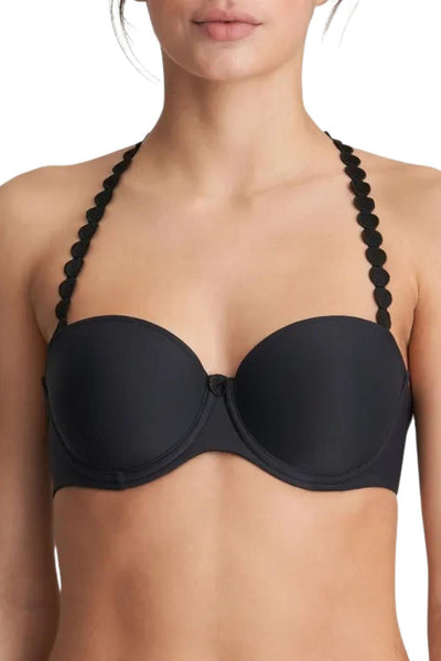 Marie Jo Tom Padded Strapless Bra, Charcoal (0120828)