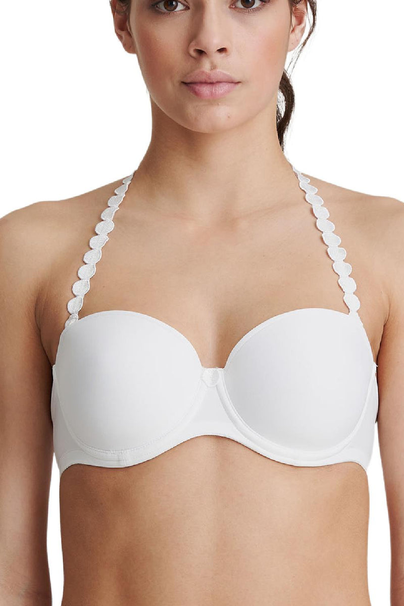 Marie Jo Tom Padded Strapless Bra, White (0120828)