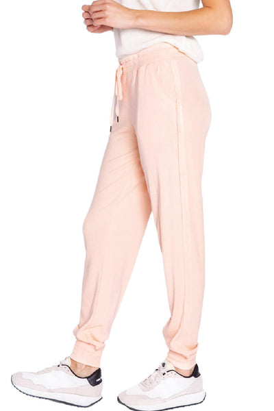 Pastel Dreams Solid Band Pant REPDP2-PEACH