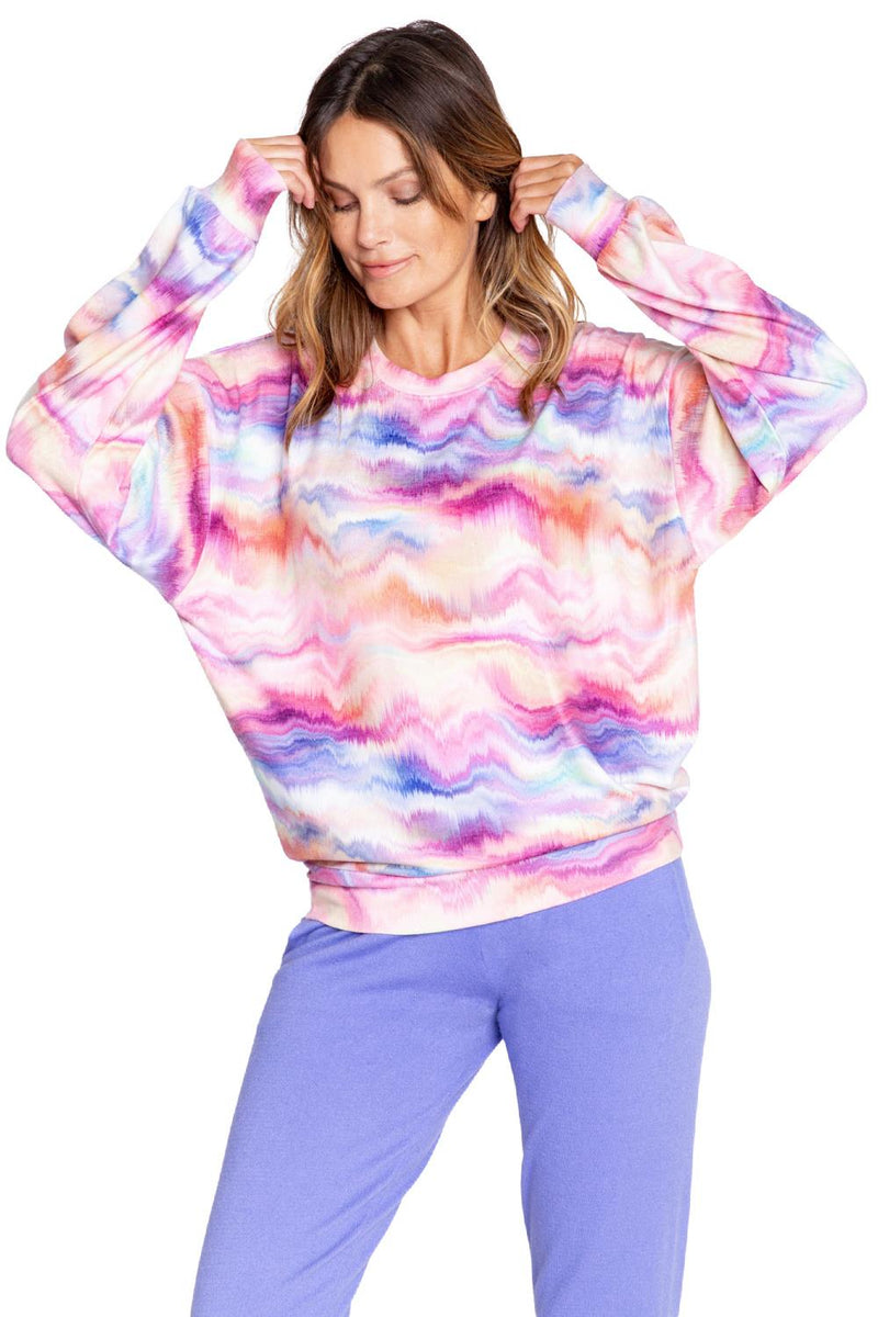 PJ Salvage Sunset Glow L/S Top RESNLS