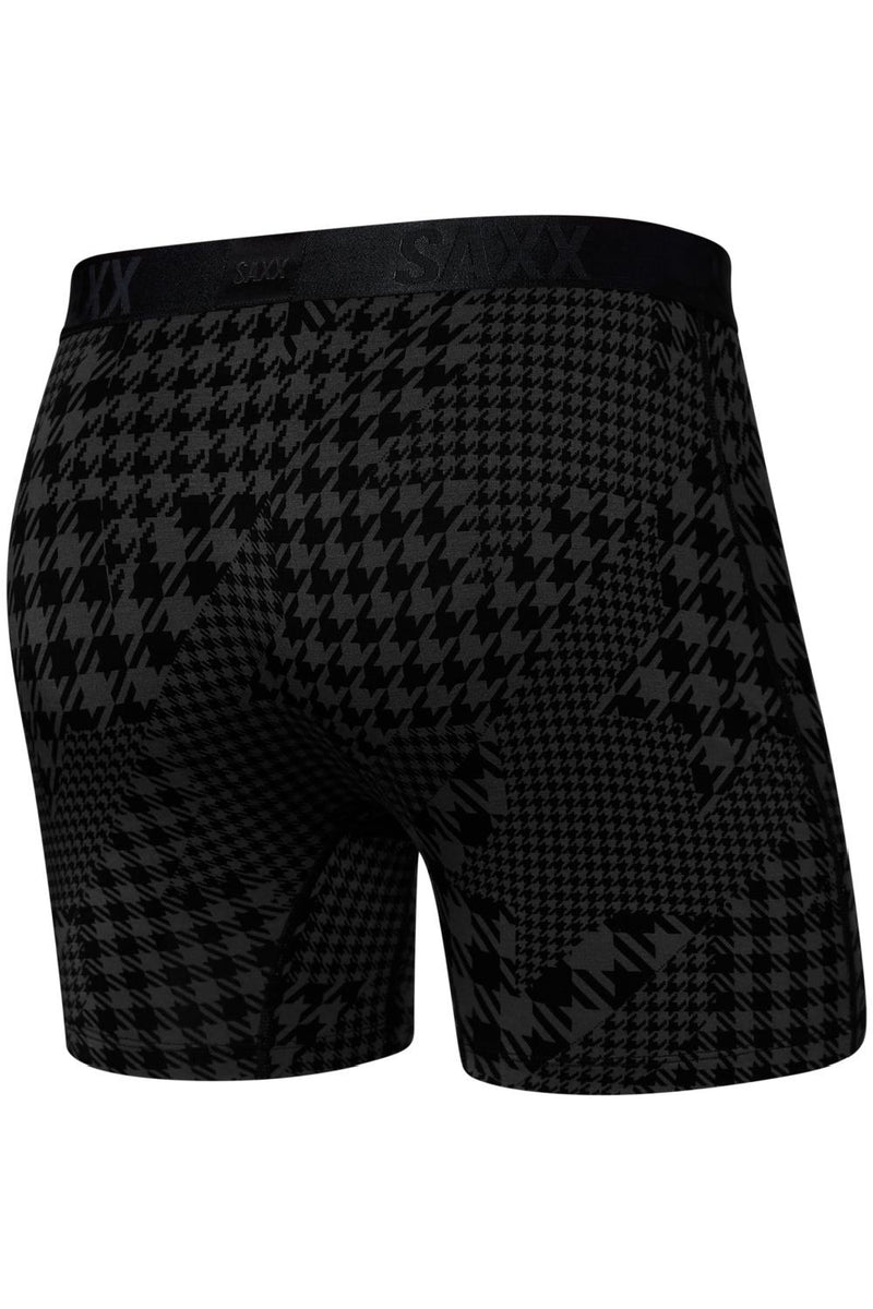 SAXX 22nd Century Silk Boxer Briefs SXBB67-DCB (Dogstooth Camo Black)