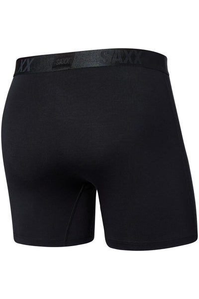 SAXX 22nd Century Silk Boxer Briefs SXBB67-BLK (Black)