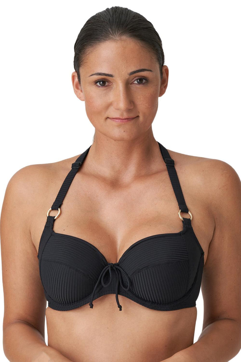PrimaDonna Swim Sahara Full Cup Bikini Top, Black (4006310)