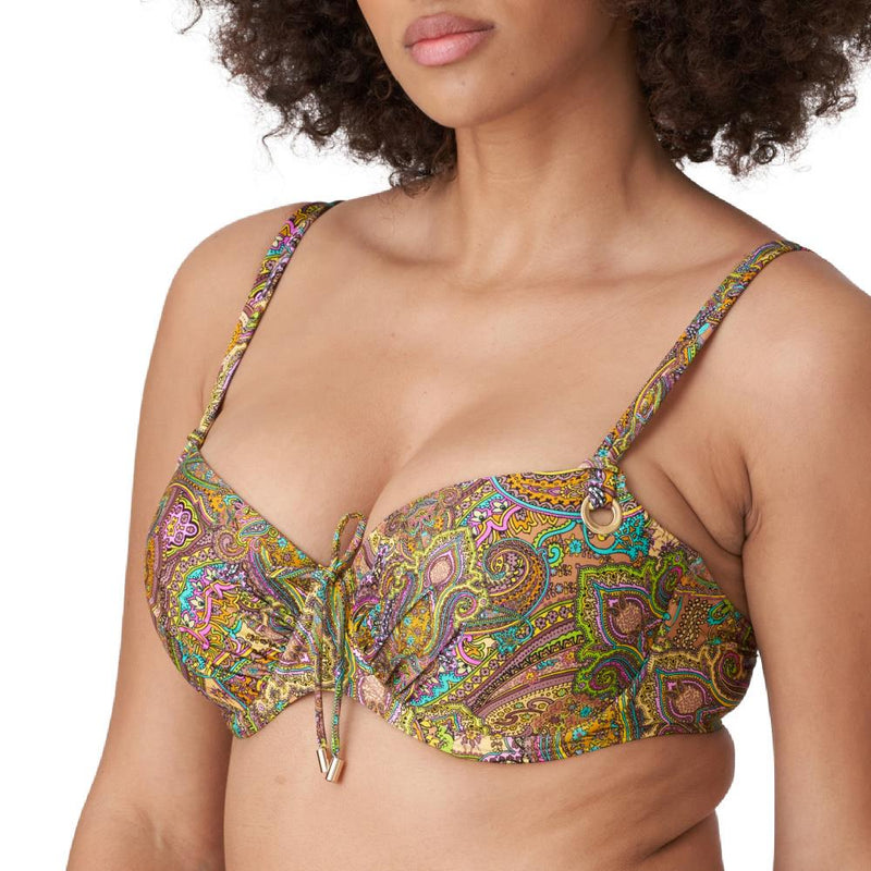 PrimaDonna Swim Sakarun Padded Balcony Bikini, Sunny Paisley (4009916)
