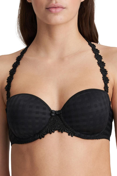 Marie Jo Avero Padded Strapless Bra, Black (0200413)