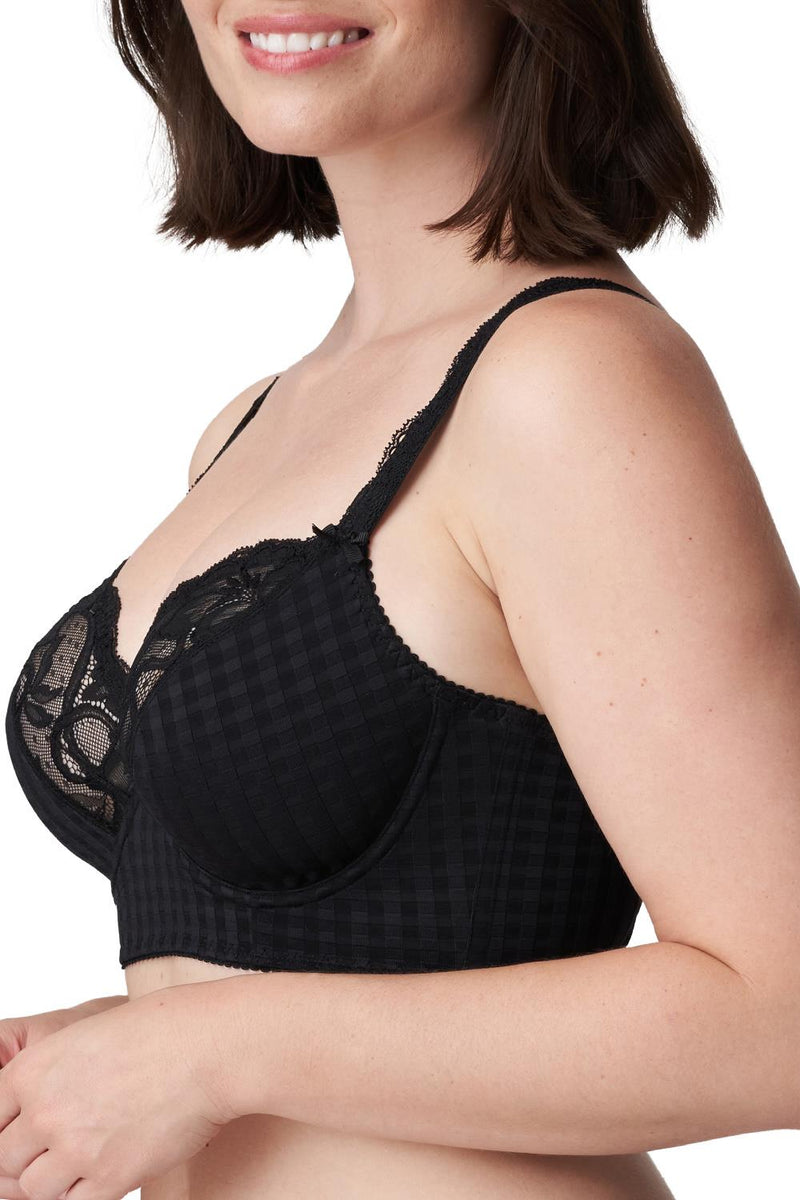 Madison Deep Plunge Balcony Bra 0262126 Black