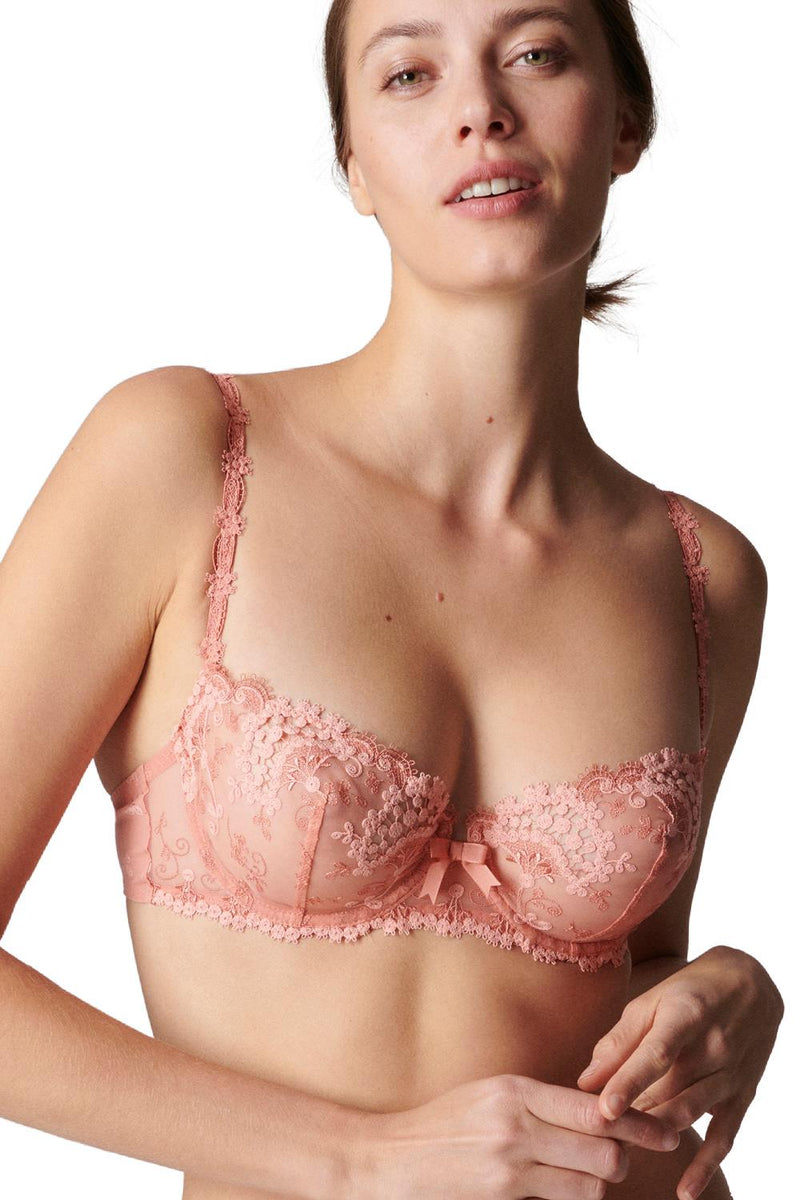 Simone Perele WISH Sheer Demi Bra, Ginger Rose (12B330)