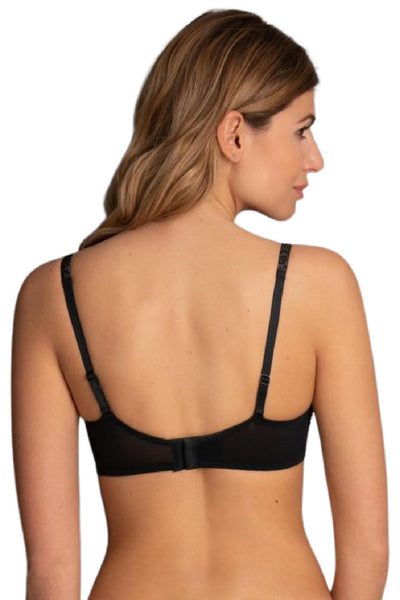 Rosa Faia Fleur Underwire Bra, Black (5653)