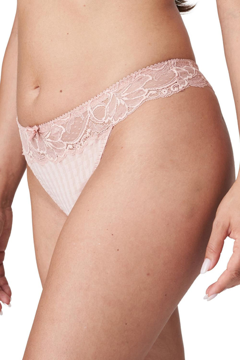 Prima Donna Madison Thong, Powder Rose (0662125)