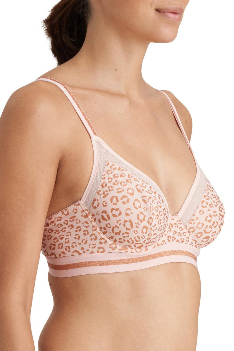 Marie Jo BENICIO Longline Plunge Bra, Pearly Pink (0122292)