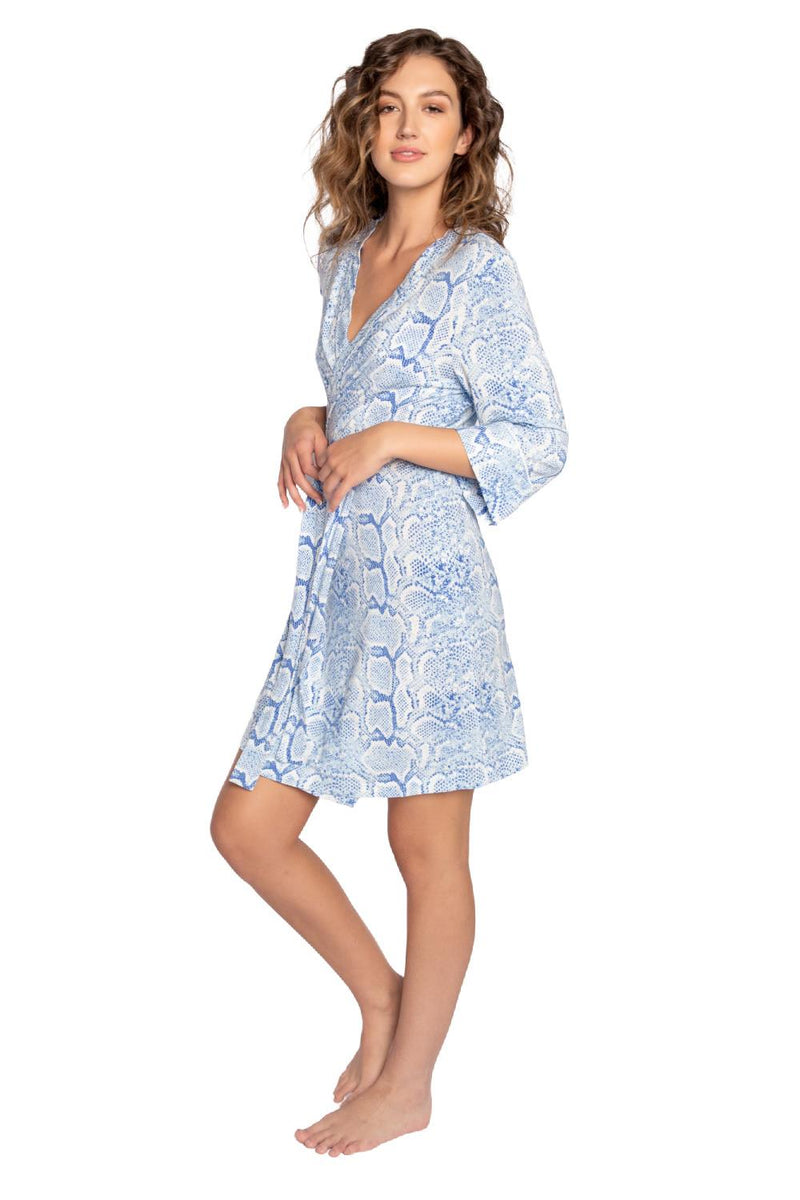 PJ Salvage Feelin Snakey Robe RHFSR-BLUE