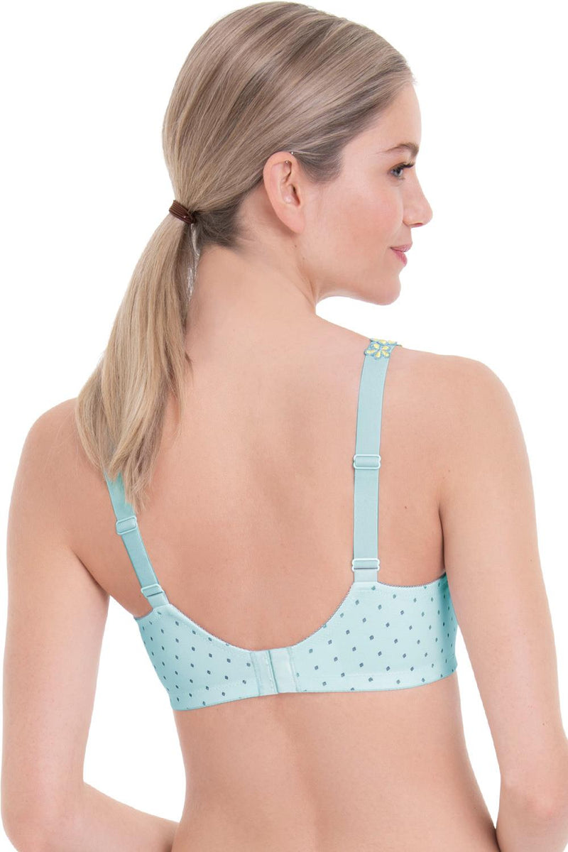 BELVEDERE Post Mastectomy Bilateral Bra, Princess Blue (4787X)