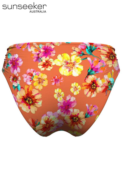 Sunseeker Vibrant Vacation Swim Bottom, Spicy Orange (2232022)