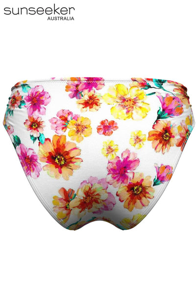 Sunseeker Vibrant Vacation Swim Bottom, White (2232022)