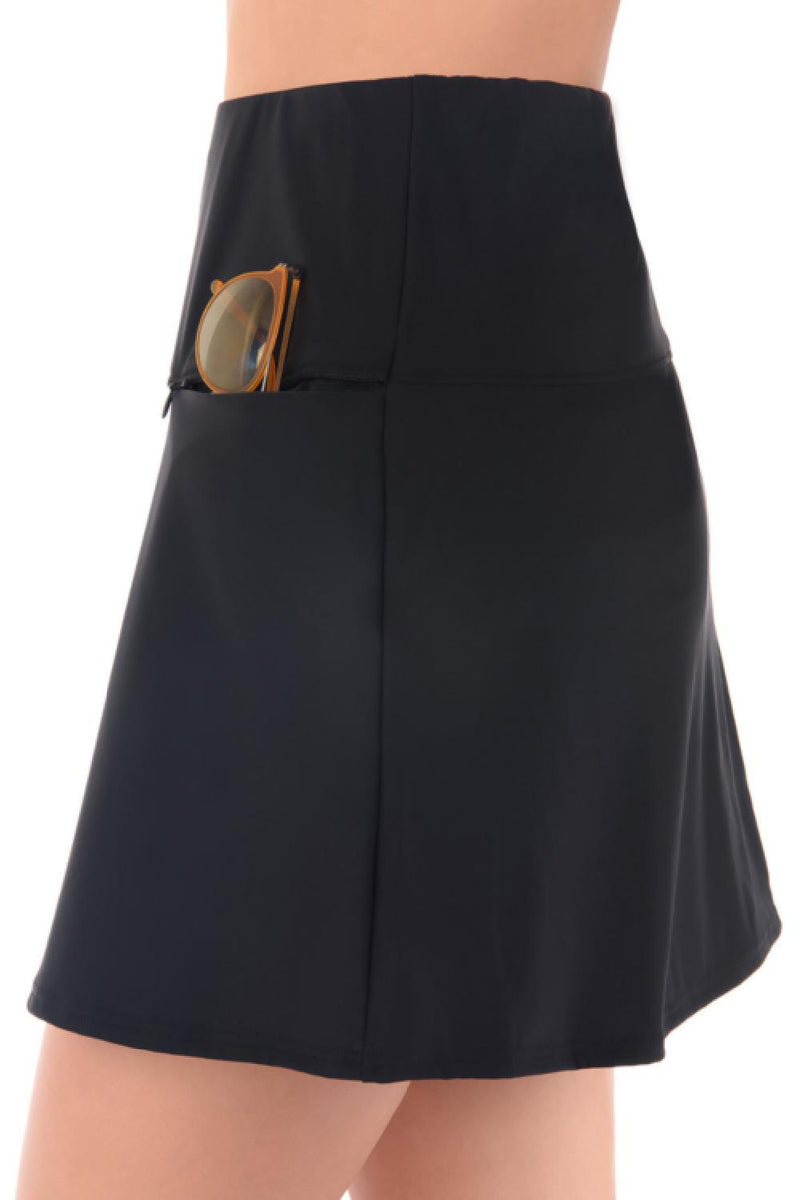 Miraclesuit Fit & Flair Skirt 6516611 Black