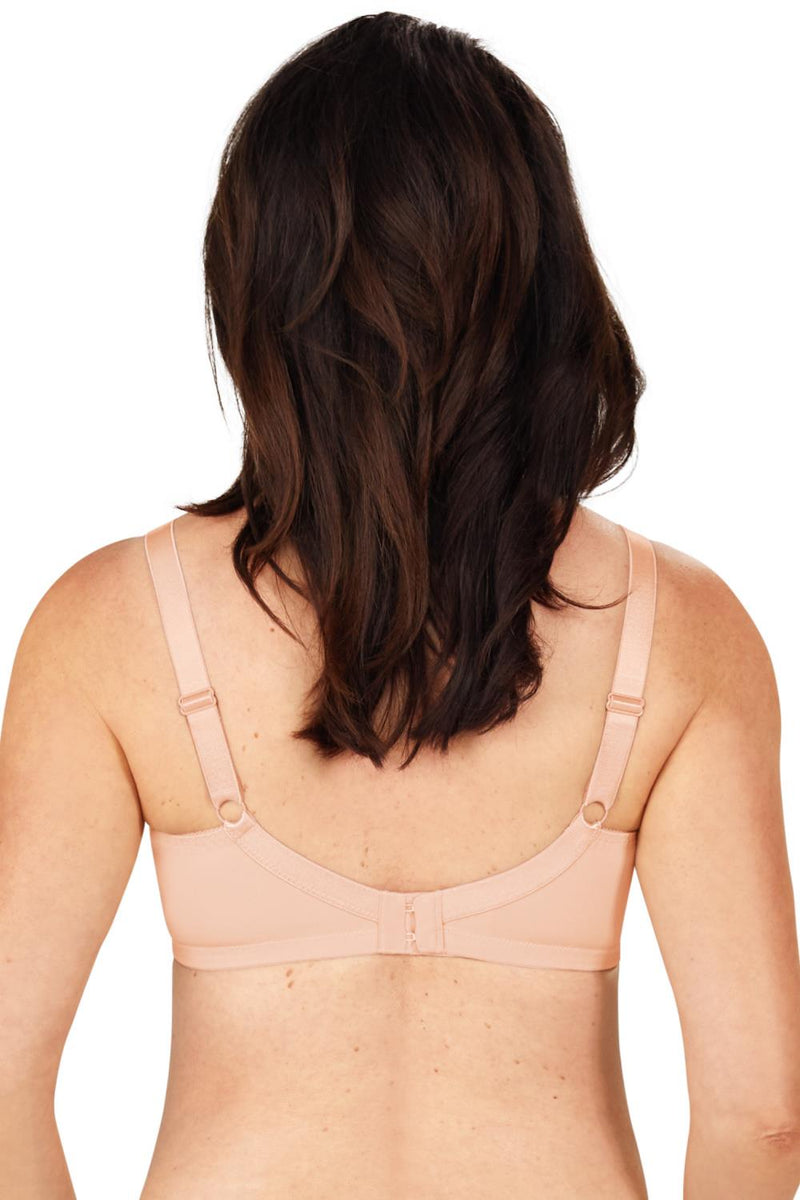 Amoena Nancy Wire-free Front-Closure Bra, Rose Nude (44808)