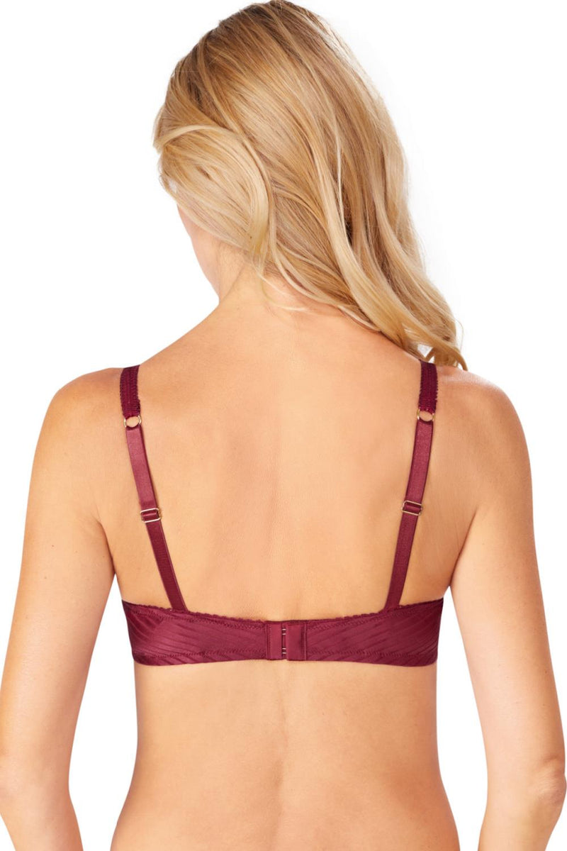 Amoena Karolina Padded Wire-Free Bra, Red/Nude (45024)