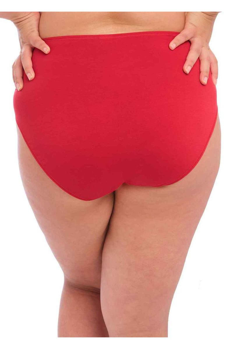 Elomi Smooth Full Brief, Haute Red (EL4565)