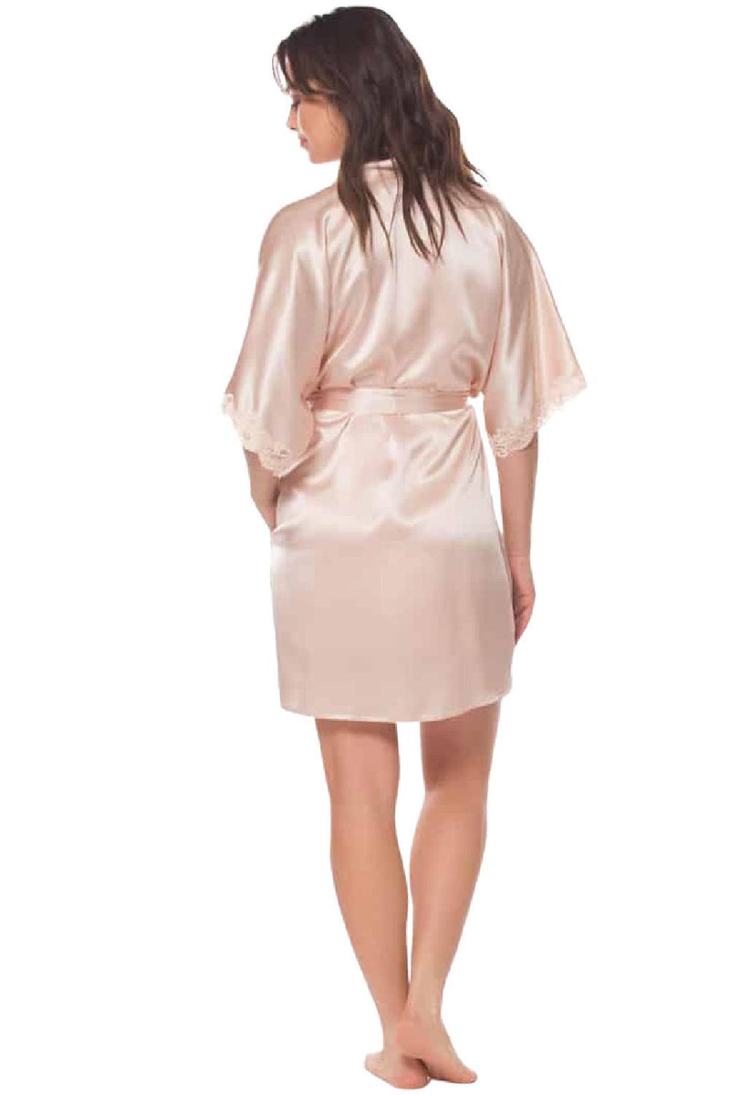 Christine Boudoir Short Robe BIJR4000 Rose Quartz