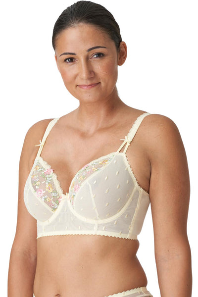 PrimaDonna Sedaine Plunge Longline Bra, French Vanilla (0163354)