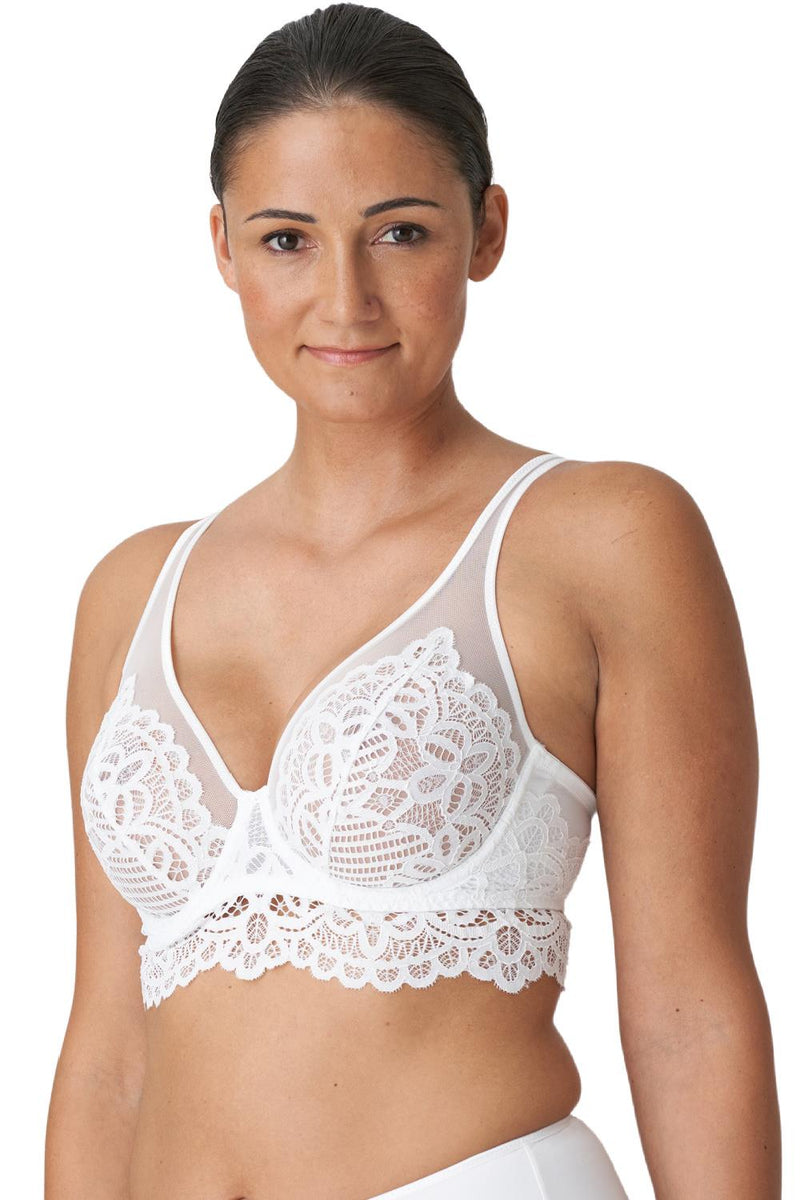 PrimaDonna Twist First Night Triangle Bra, White (0141886)