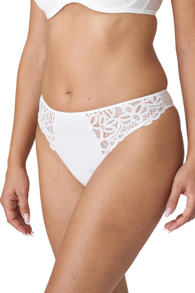 Prima Donna Twist First Night Thongs, White (0641880)