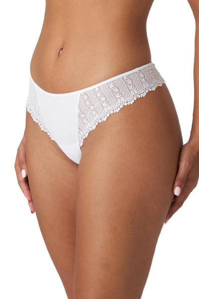 Marie Jo Christy Thong, White (0602380)