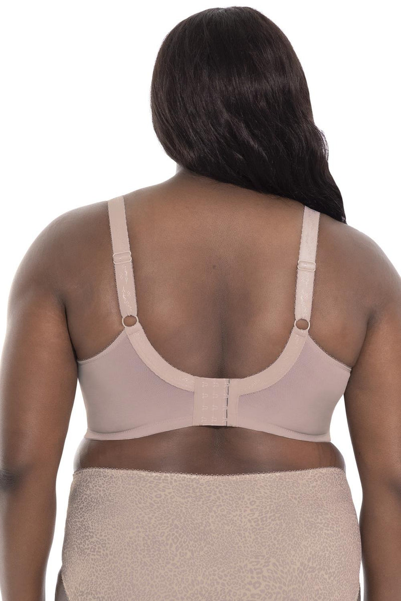 Goddess Kayla Full Cup Bra, Taupe Leo (GD6164)