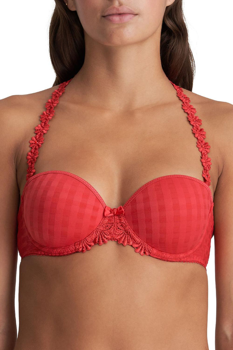 Marie Jo Avero Padded Strapless Bra, Scarlet (0200413)
