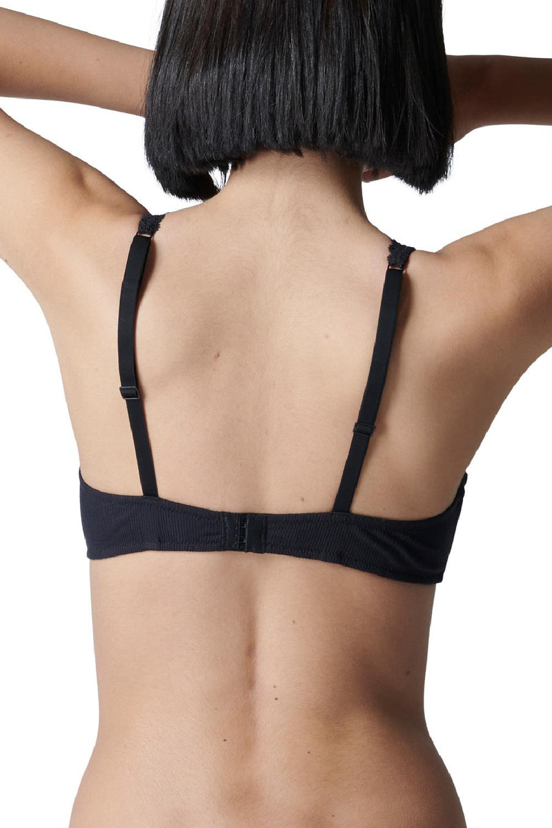 Simone Perele Eugenie Wireless Triangle Bra, Black (15Z210)