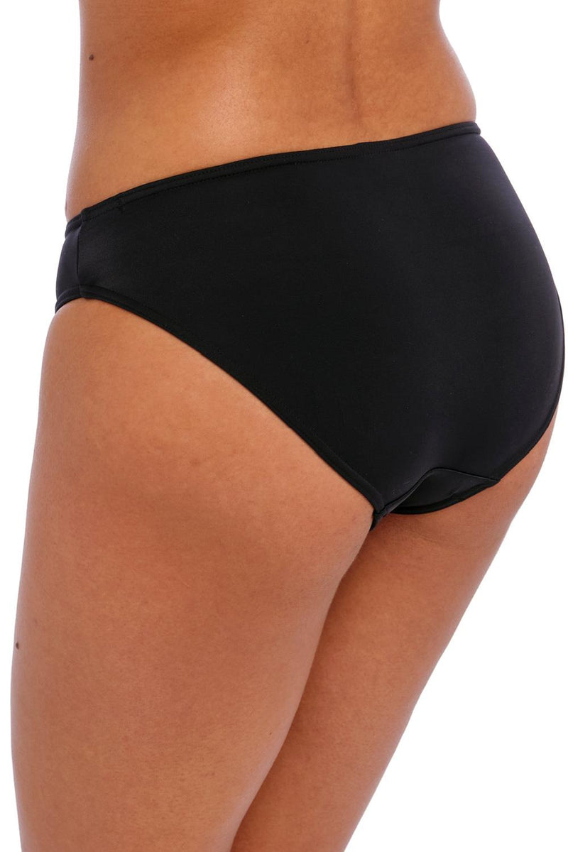 Freya Jewel Cove Bikini Brief, Plain Black (AS7234)