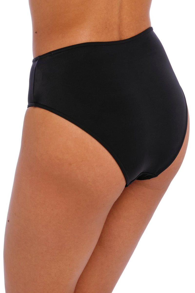 Freya Jewel Cove High Waist Bottom, Plain Black (AS7236)