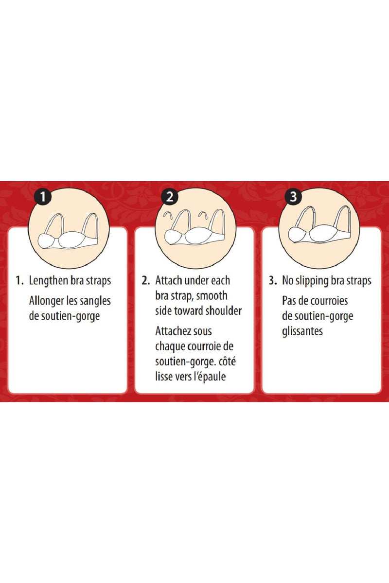 StrapDoctor™ - Stops slipping, falling bra straps.