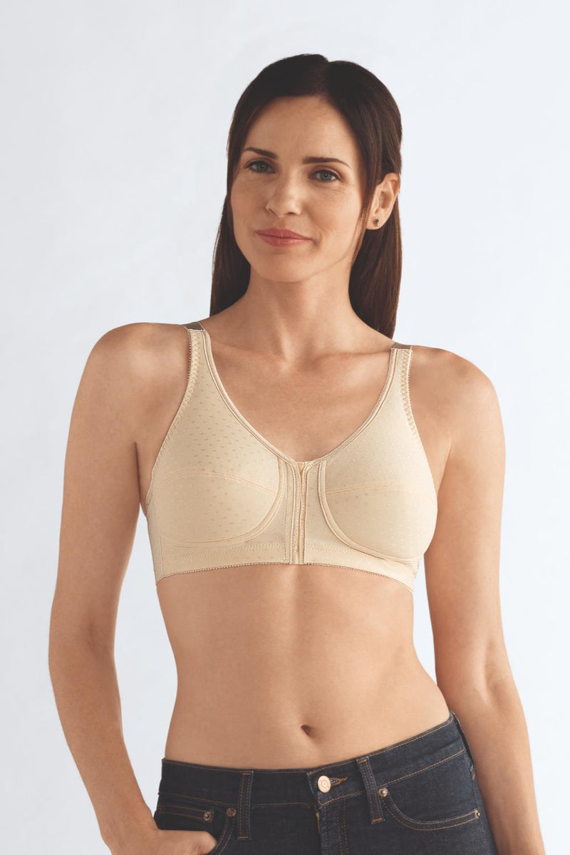 Amoena Non-Wired Pocketed Soft Bra 2124 Pearl Beige