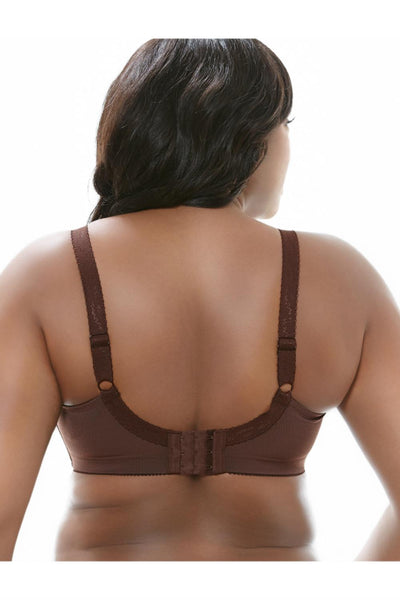 Goddess Clara Soft Cup Bra 6633 Chocolate