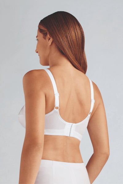 Amoena Ava Wire-Free Bra, White (2115)