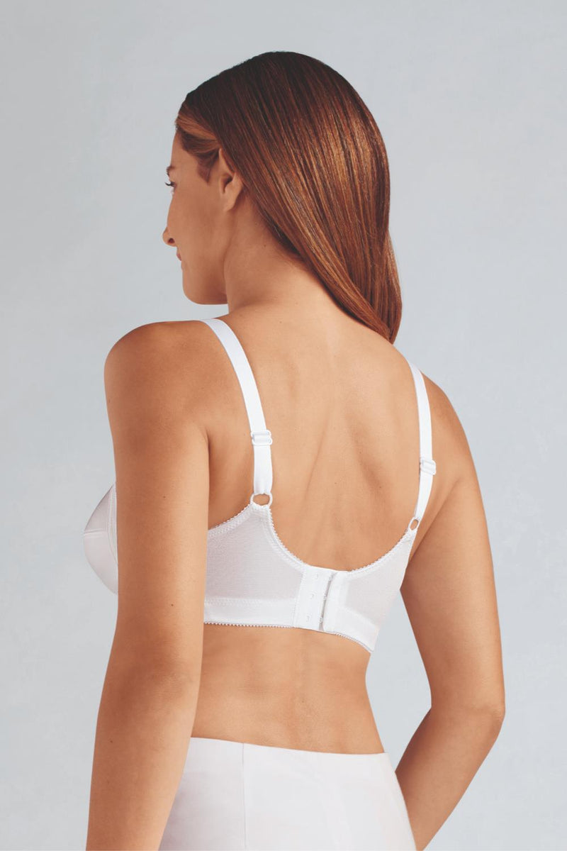 Amoena Ava Wire-Free Bra 2115 White