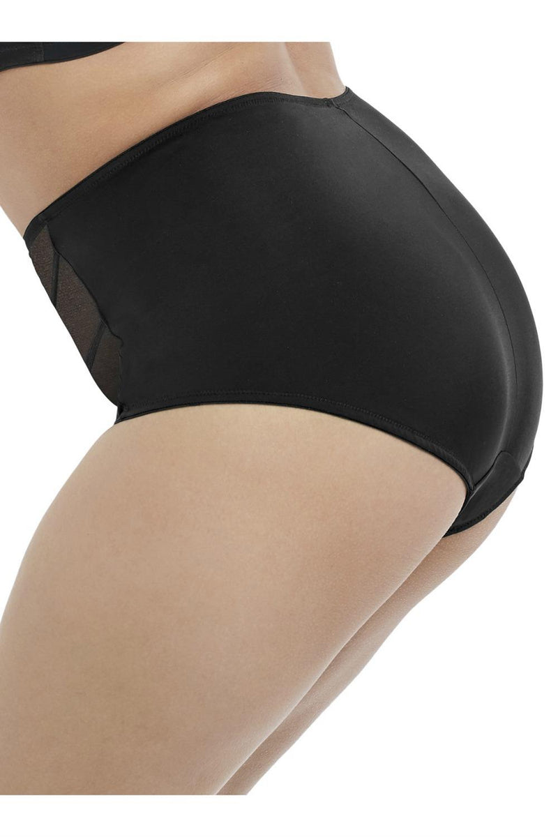 Elomi Sachi Deep Full Brief, Black (EL4358)