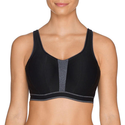 PrimaDonna The Sweater Padded Sports Bra, Black (6000116)